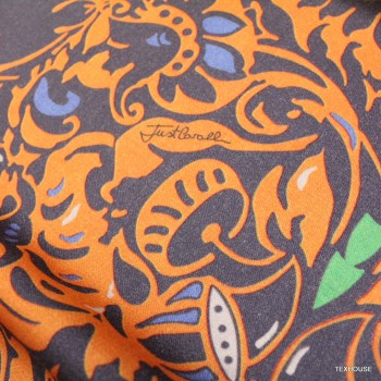 Кашмир цветя оранж Just Cavalli